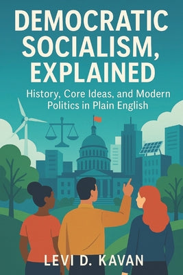 Cover Image for Democratic Socialism, Explained: History, Core Ideas, and Modern Politics in Plain English -- Levi D. Kavan, Paperback
