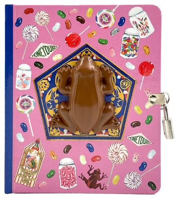 Cover Image for Harry Potter: Chocolate Frog Squishy Lock & Key Diary -- Insight Editions, Hardcover