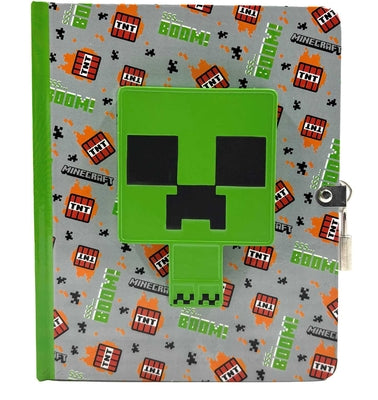 Cover Image for Minecraft: Creeper Squishy Lock & Key Diary -- Insight Editions, Hardcover