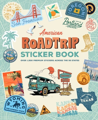 Cover Image for American Road Trip Sticker Book -- Insight Editions, Paperback