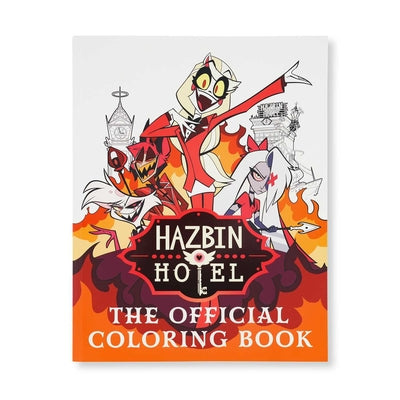 Cover Image for Hazbin Hotel: The Official Coloring Book -- Insight Editions, Paperback