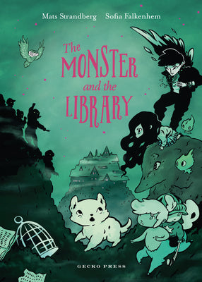 Cover Image for The Monster and the Library -- Mats Strandberg, Hardcover