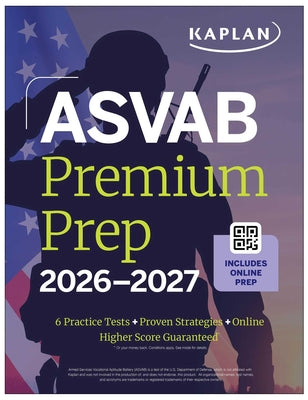 Cover Image for ASVAB Premium Prep 2026-2027 -- Kaplan Test Prep, Paperback