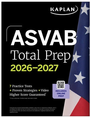 Cover Image for ASVAB Total Prep 2026-2027 -- Kaplan Test Prep, Paperback