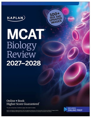 Cover Image for MCAT Biology Review 2027-2028: Online + Book -- Kaplan Test Prep, Paperback