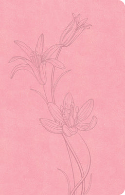Cover Image for CSB Thinline Bible, Value Edition, Soft Pink Leathertouch -- Csb Bibles by Holman, Leather / Fine Binding