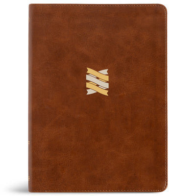 Cover Image for CSB Connecting Scripture New Testament, Brown Leathertouch: A Study Bible of Biblical Allusions and Quotations -- Gregory K. Beale, Imitation Leather