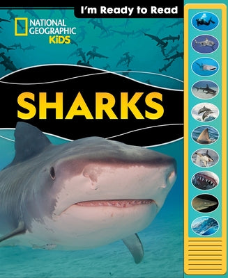 Cover Image for National Geographic Kids: Sharks I'm Ready to Read Sound Book [With Battery] -- Pi Kids, Hardcover