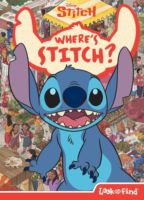 Cover Image for Disney: Where's Stitch? Look and Find -- Pi Kids, Hardcover