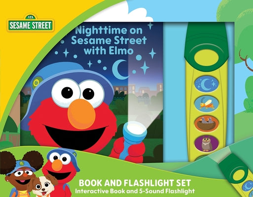 Cover Image for Sesame Street: Nighttime on Sesame Street with Elmo Book and 5-Sound Flashlight Set [With Battery] -- Pi Kids, Other