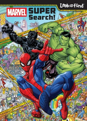 Cover Image for Marvel: Super Search! Look and Find -- Pi Kids, Hardcover