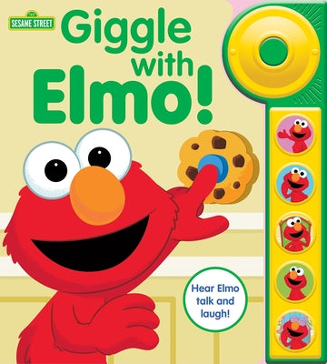 Cover Image for Sesame Street: Giggle with Elmo! Sound Book [With Battery] -- Pi Kids, Mixed Media Product