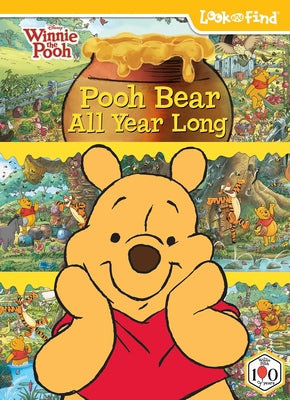 Cover Image for Disney Winnie the Pooh: Pooh Bear All Year Long Look and Find -- Pi Kids, Hardcover