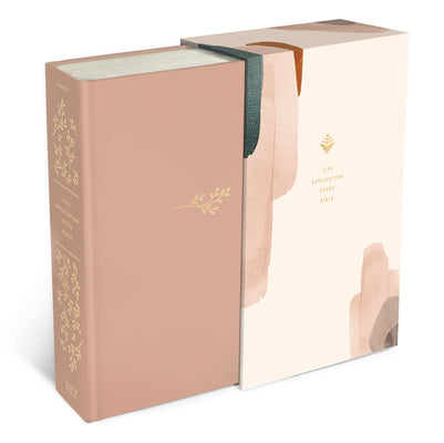 Cover Image for NLT Life Application Study Bible, Third Edition (Hardcover Cloth, Soft Pink, Red Letter) -- New Living Translation, Hardcover