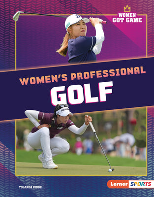 Cover Image for Women's Professional Golf -- Yolanda Ridge, Library Binding