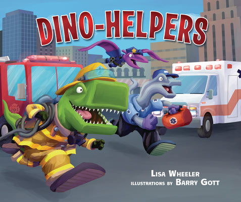 Cover Image for Dino-Helpers -- Lisa Wheeler, Hardcover