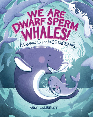 Cover Image for We Are Dwarf Sperm Whales!: A Graphic Guide to Cetaceans -- Anne Lambelet, Paperback