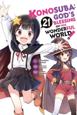 Cover Image for Konosuba: God's Blessing on This Wonderful World!, Vol. 21 (Manga) -- Natsume Akatsuki, Paperback