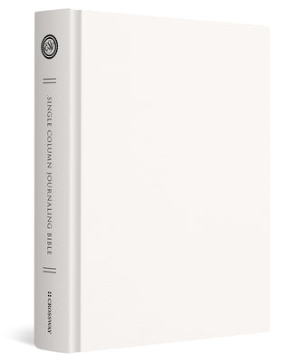 Cover Image for ESV Single Column Journaling Bible (Hardcover, Customizable Cover) -- Esv Bibles, Hardcover