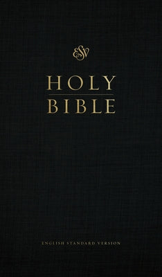 Cover Image for ESV Church Bible, Large Print, Red Letter (Hardcover, Black) -- Esv Bibles, Hardcover