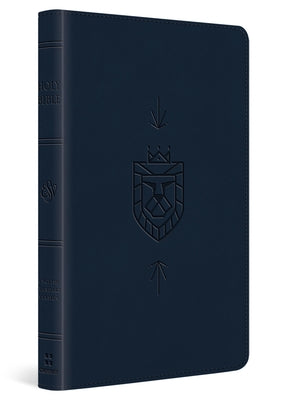 Cover Image for ESV Holy Bible for Kids (Trutone, Dark Blue, Lion of Judah Design) -- Esv Bibles, Imitation Leather