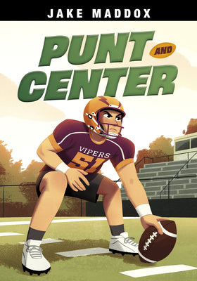 Cover Image for Punt and Center -- Jake Maddox, Library Binding