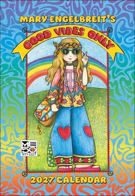 Cover Image for Mary Engelbreit's Good Vibes Only 2027 Monthly Pocket Planner Calendar -- Mary Engelbreit, Desk