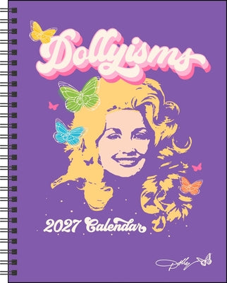 Cover Image for Dollyisms: Dolly Parton's 2027 Softcover Monthly/Weekly Planner Calendar -- Andrews McMeel Publishing, Desk
