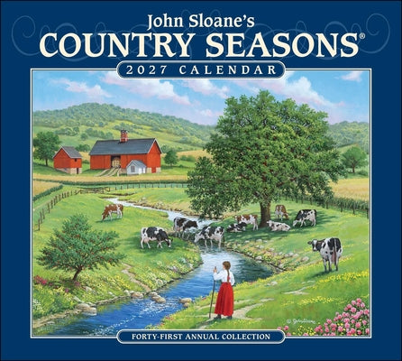 Cover Image for John Sloane's Country Seasons(r) 2027 Deluxe Wall Calendar: Forty-First Annual Collection -- John Sloane, Wall