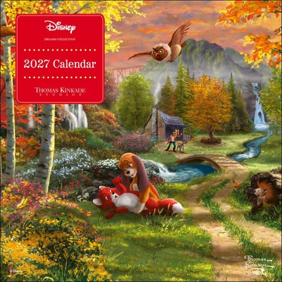 Cover Image for Disney Dreams Collection by Thomas Kinkade Studios 2027 Mini Wall Calendar -- Thomas Kinkade, Mini