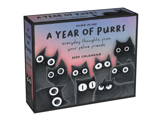 Cover Image for A Year of Purrs 2027 Day-To-Day Calendar -- Luis Coelho, Daily