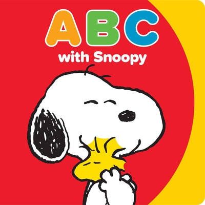 Cover Image for ABC with Snoopy -- Charles M. Schulz, Board Books