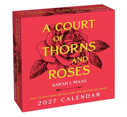 Cover Image for A Court of Thorns and Roses 2027 Day-To-Day Calendar -- Sarah J. Maas, Daily
