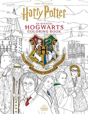 Cover Image for Harry Potter: An Official Hogwarts Coloring Book -- Paula Rozelle Hanback, Paperback
