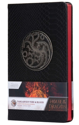 Cover Image for House of the Dragon: Targaryen Fire & Blood Hardcover Journal -- Insights, Hardcover