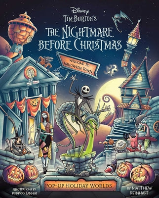 The Nightmare Before Christmas: Pop-Up Holiday Worlds -- Matthew Reinhart, Hardcover