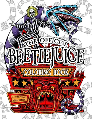 Cover Image for Beetlejuice: The Official Coloring Book -- Alan Robert, Paperback