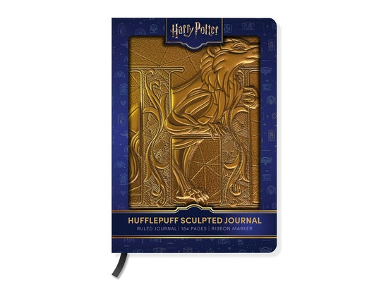 Cover Image for Harry Potter Sculpted Journal: Hufflepuff -- Insight Editions, Hardcover