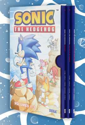 Cover Image for Sonic the Hedgehog: Box Set, Vol. 1-3 -- Ian Flynn, Paperback