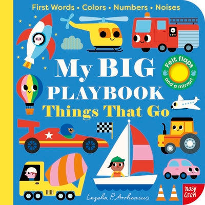 Cover Image for My Big Playbook: Things That Go -- Ingela P. Arrhenius, Board Books
