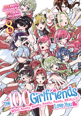 Cover Image for The 100 Girlfriends Who Really, Really, Really, Really, Really Love You Vol. 8 -- Rikito Nakamura, Paperback
