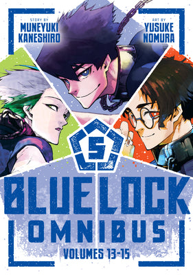 Cover Image for Blue Lock Omnibus 5 (Vol. 13-15) -- Muneyuki Kaneshiro, Paperback