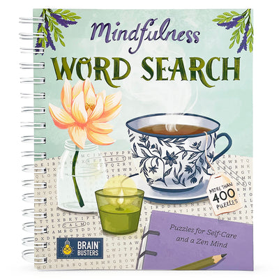 Cover Image for Mindfulness Word Search -- Parragon Books, Spiral