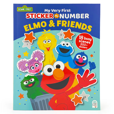 Cover Image for Sesame Street Elmo & Friends: My Very First Sticker by Number -- Sesame Street, Other
