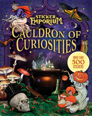 Cover Image for Sticker Emporium Cauldron of Curiosities -- Powell Jordano, Paperback