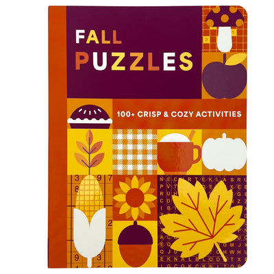 Cover Image for Fall Puzzles: 100+ Crisp and Cozy Activities -- Parragon Books, Spiral