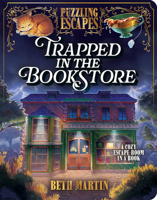 Cover Image for Puzzling Escapes Trapped in the Bookstore -- Beth Martin, Spiral