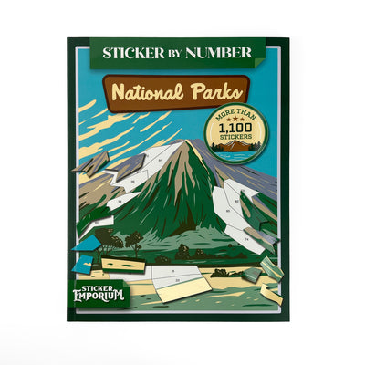 Cover Image for Sticker by Number National Parks: Sticker Emporium -- Parragon Books, Other