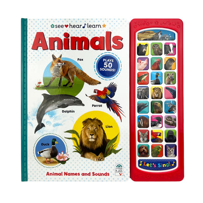 Cover Image for Animals (See Hear Learn) -- Jaye Garnett, Board Books