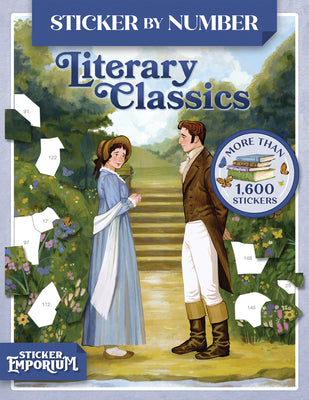 Cover Image for Sticker by Number Literary Classics -- Yvette Chua, Paperback